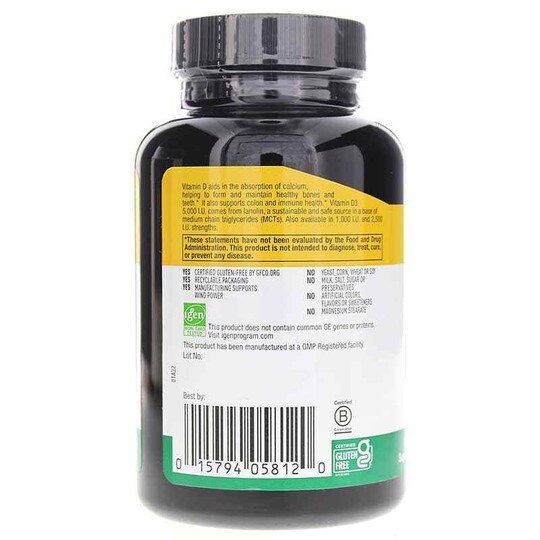 Vitamin D3 5000 IU, CTL